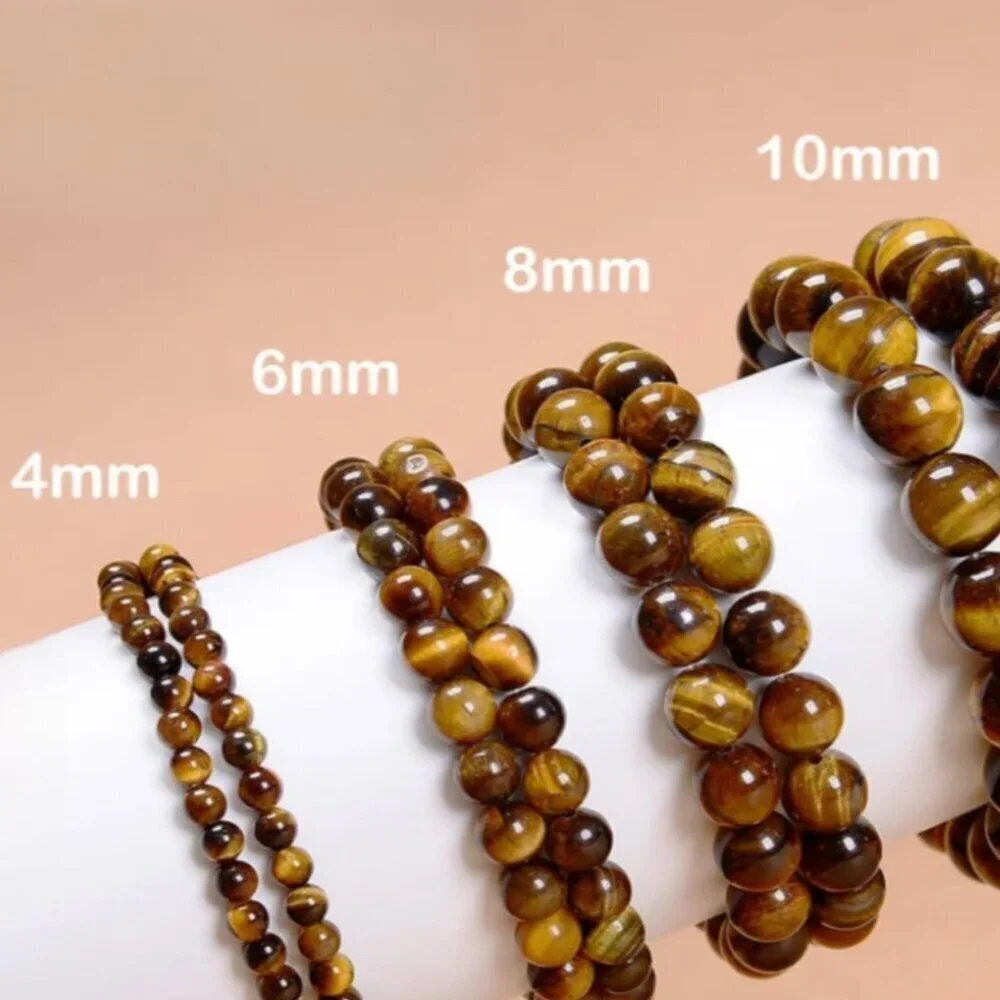 Tiger's Eye Beaded Bracelet 6mm NWT (MJW009)